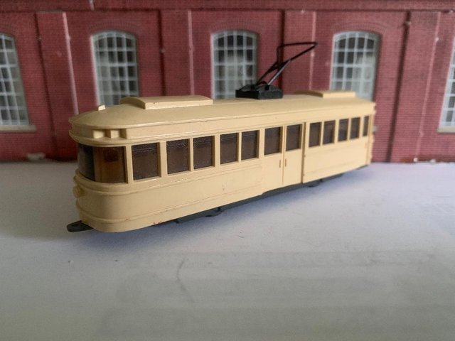 Preview of the first image of SCALE MODEL IMPORTED 1960s STRASSENBAHN TRAM.