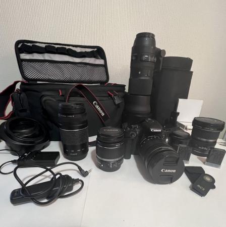 Image 3 of Canon EOS 800D + Various Lens and accessories