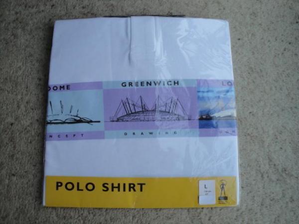 Image 2 of Millennium Dome Polo Shirt (White unopened)