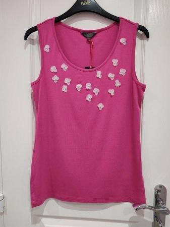 Image 2 of New Marks and Spencer M&S Pink Top Size 8