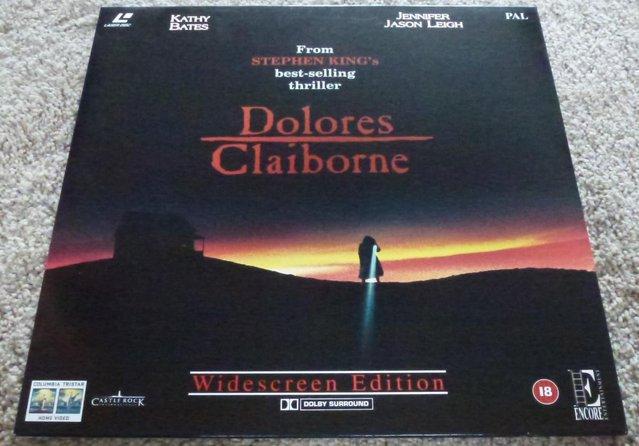 Preview of the first image of Dolores Claiborne, Laserdisc (1995).