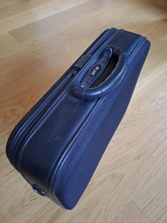 Image 1 of Antler Black Laptop Bag/ Brief Case With Shoulder Strap