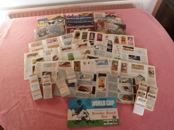 Image 1 of Brooke Bond and Horniman Tea cards complete sets and swaps