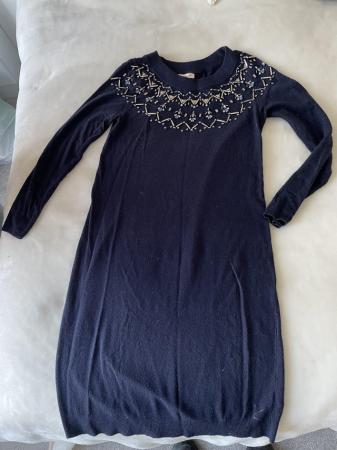 Image 2 of Dress size medium (12) soft wool fabric