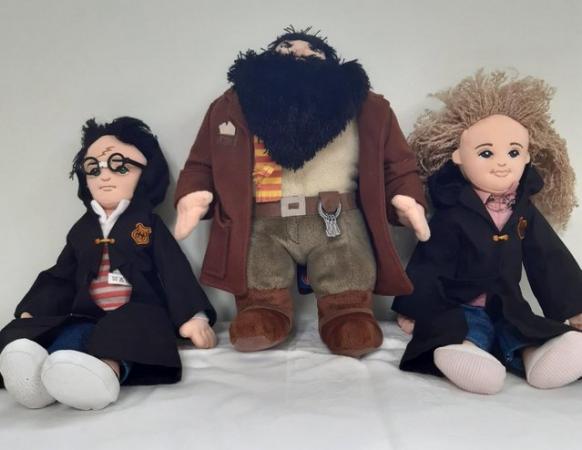 Image 1 of Harry Potter soft toys..