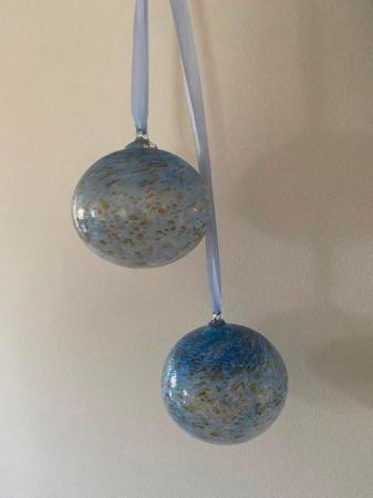 Image 2 of 2 New Glass Decorative baubles