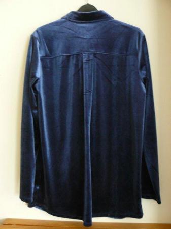 Image 2 of Ladies' Land's End velvet shirt