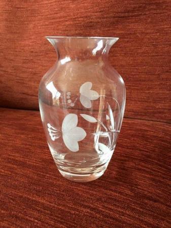 Image 1 of Royal Doulton Crystal Vase Un-used