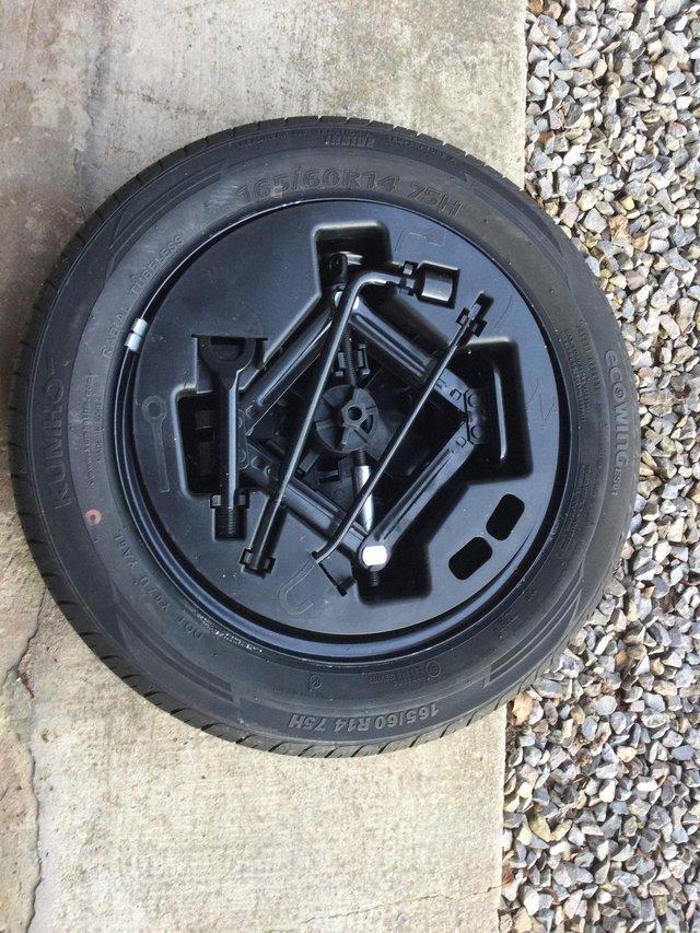 Preview of the first image of Kia Picanto/ Hyundai i10 full size spare wheel & tool kit.