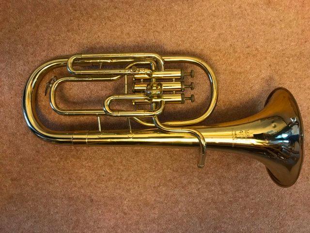 Preview of the first image of Boosey & Hawkes B&H 400 Eb Tenor Horn.