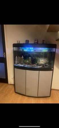 Image 1 of 180L FLUVAL fish tank with external filter and heater