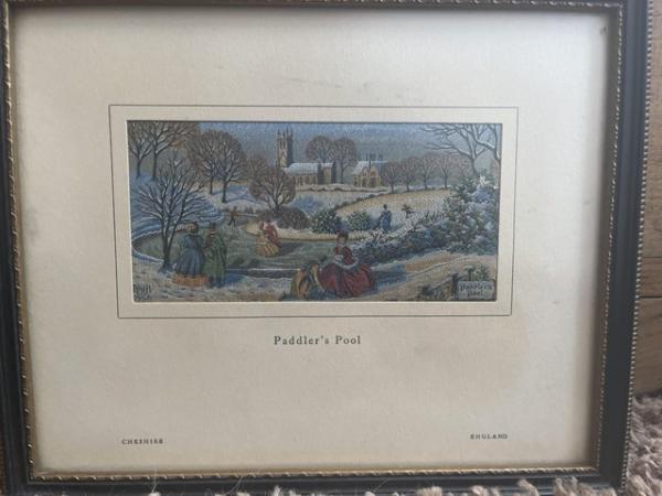 Image 2 of Macclesfield silk picture “Paddlers Pool”