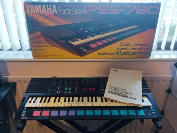 Image 2 of Boxed Yamaha PortaSound PSS-780 Electronic Keyboard