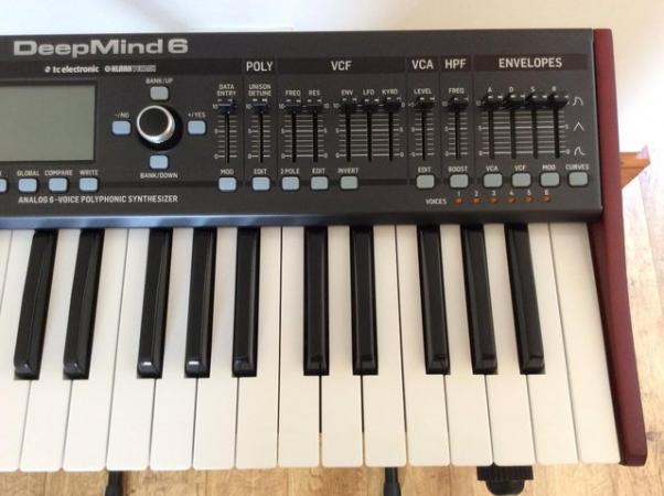 Image 1 of Behringer DeepMind 6 polyphonic analogue synthesiser