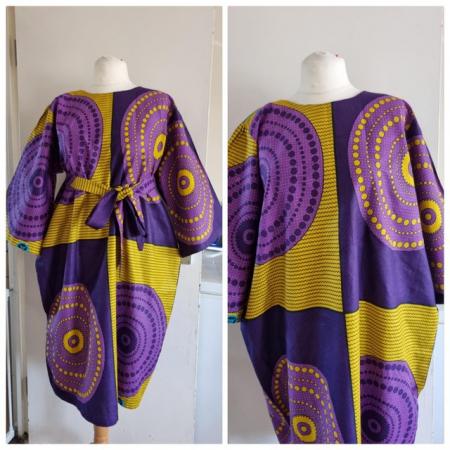Image 3 of African Ankara Handmade Dress
