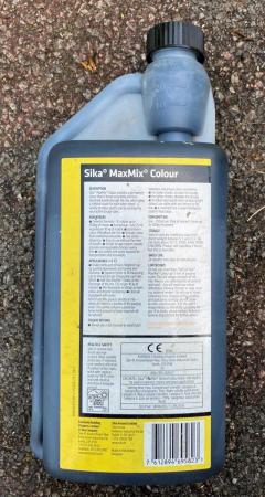 Image 2 of NEW SIKA CEMENT COLOUR 1L MAXMIX BLACK BOTTLE MORTAR GROUT
