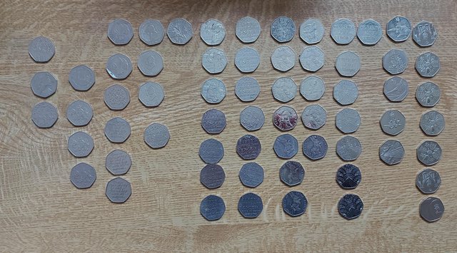 Image 3 of Rare 2 pound & fifty pence coins