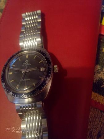 Image 4 of Vintage Swiss Watch. Cyma Diving Star, Autorotor automatic