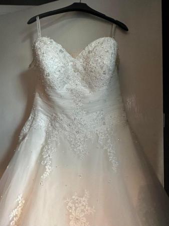 Image 2 of Wedding dress and veil for sale