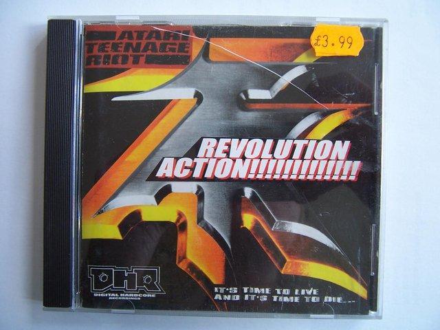 Preview of the first image of Atari Teenage Riot - Revolution Action! - EP CD.