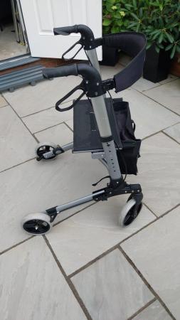 Image 2 of Rollator foldable walking aid