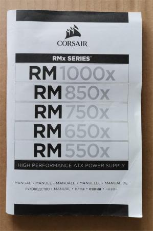 Image 9 of Corsair RM550x Fully Modular PSU  80 Plus Gold Unused