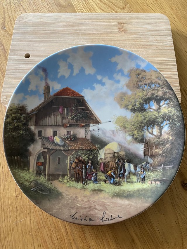 Preview of the first image of German plate from Seltmann Weiden 1986.