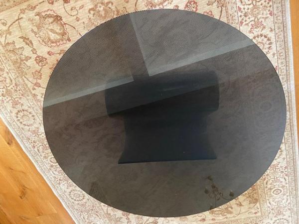 Image 2 of Smoked glass coffee table