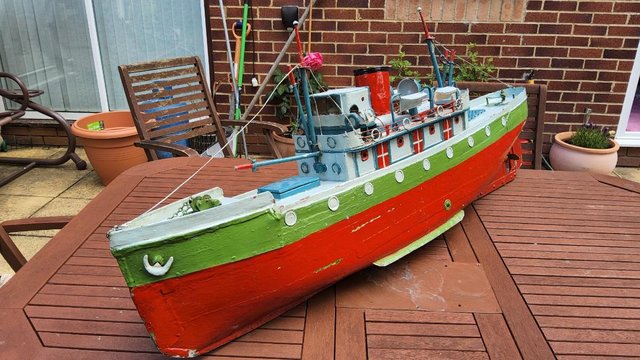 Image 1 of Model boat metal construction