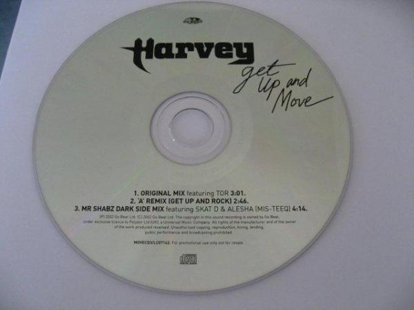 Image 2 of Harvey – Get Up And Move– CD Single – MOVECD3