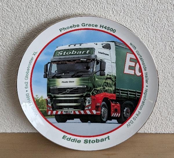Preview of the first image of Eddie Stobart 'Phoebe Grace H4500' Collectable Plate.