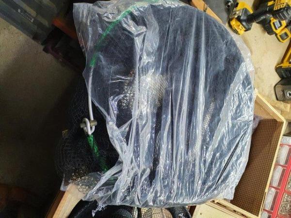 Image 2 of Dinsmores Carp Match Landing Net NEW, stink net bag NEW, 3m