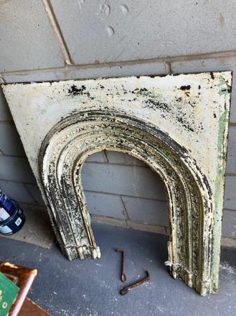 Image 1 of Fire Surround - Cast Iron Arched Insert for fireplace