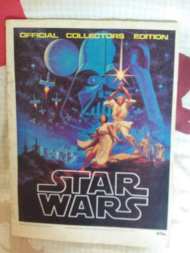 Preview of the first image of Star wars official collectors magazine.