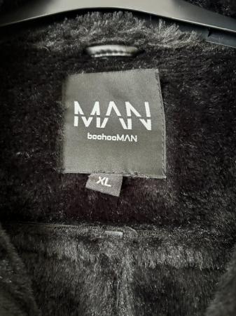 Image 2 of Mens black bohoo jacket in extra large