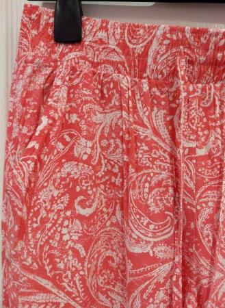Image 7 of New M&S Pyjama Bottoms The Lounge Pant 14 Cora Collect Post