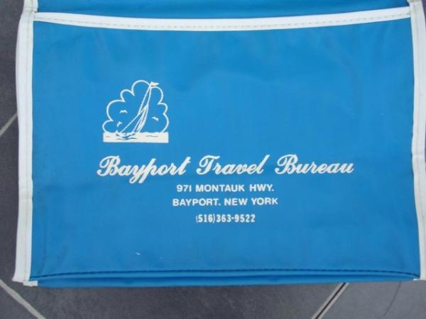 Image 3 of Rare, genuine vintage Bayport Travel Bureau Bag