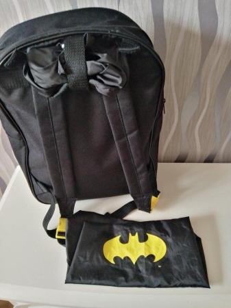 Image 3 of Batman Backpack with Cape & Cowl