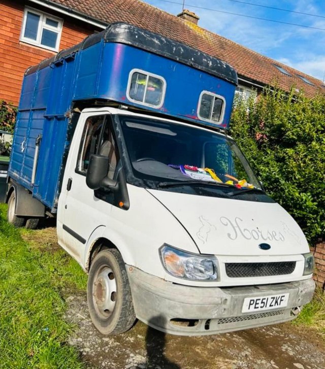 Preview of the first image of Ford transit 3.5tonne horse box.