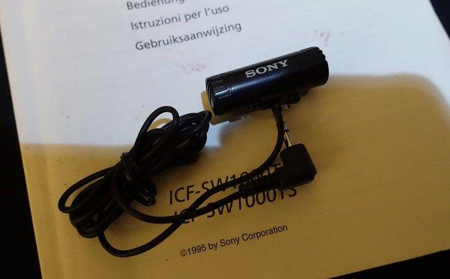 Image 9 of Sony ICF-SW1000T Radio/Cassette