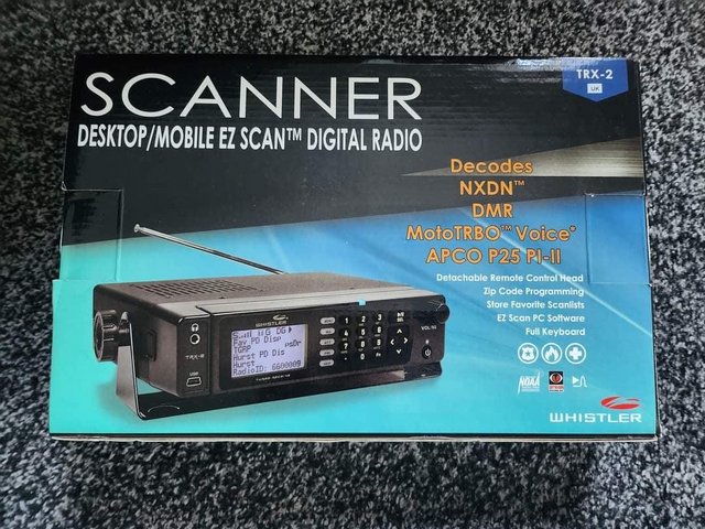 Preview of the first image of Whistler TRX-2 radio scanner.