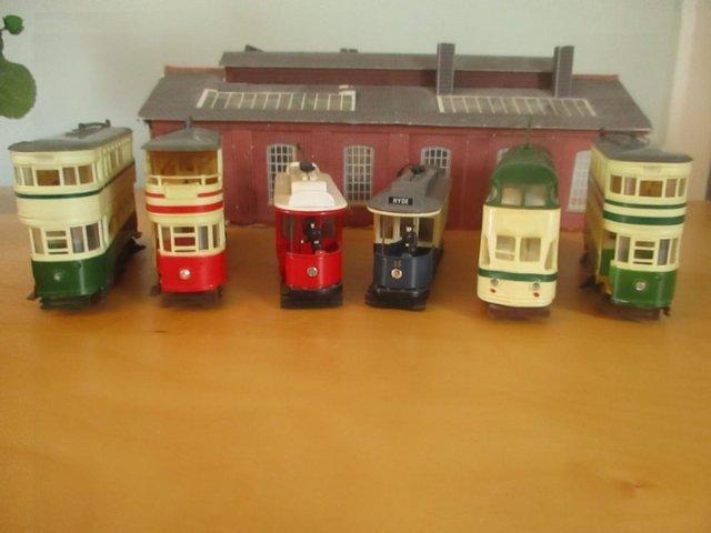 Preview of the first image of SCALE MODEL TRAMS: FLEET OF SIX TRAMS.