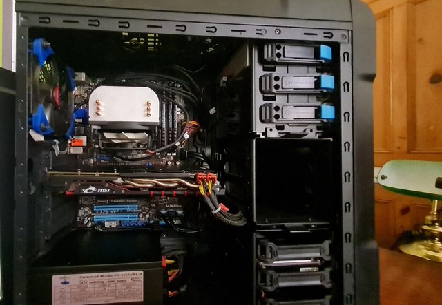 Preview of the first image of Server PC i7 2700k, 12GB Mem, 128GB SSd, 4GB GPU.
