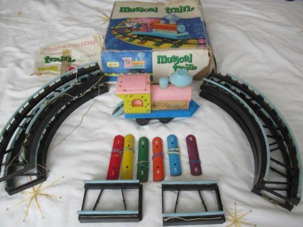 Image 2 of Vintage PMC Twinkle Tune musical train toy