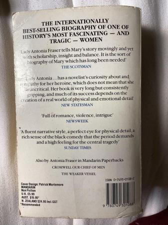 Image 2 of Mary, Queen of Scots by Antonia Fraser paperback 1990