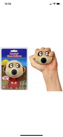 Image 2 of Meerkat Stress Reliever Relief Ball - squishy, squeeze, stre