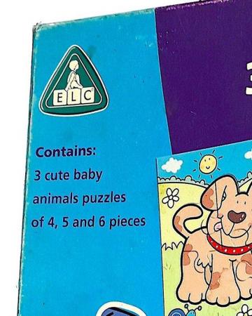 Image 3 of THREE IN ONE PUZZLES for YOUNG CHILDREN