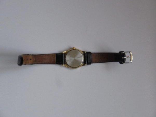 Image 3 of Citizen women’s wristwatch with black leather strap