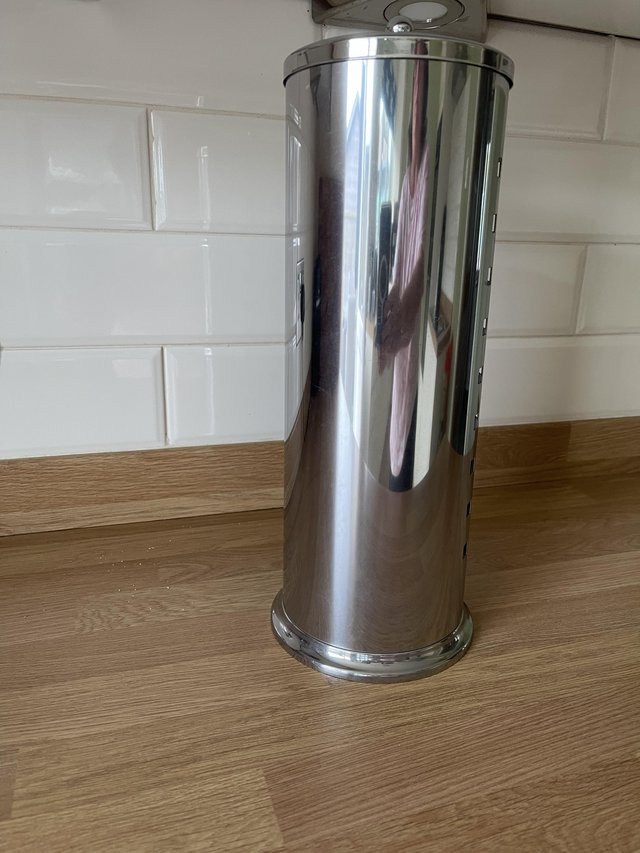 Preview of the first image of Chrome Toilet Roll Holder.