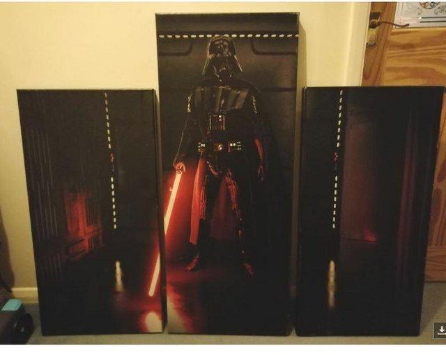 Preview of the first image of Starwars Darth Vader limited edition print.
